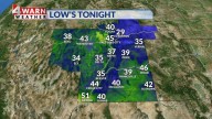 Clear skies and pleasant temperatures leading into the weekend