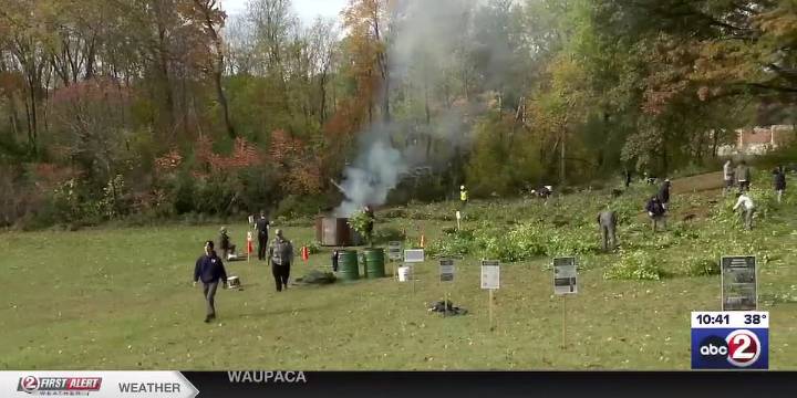 Conservation Corps clears invasive plant species for ‘Make A Difference Day’