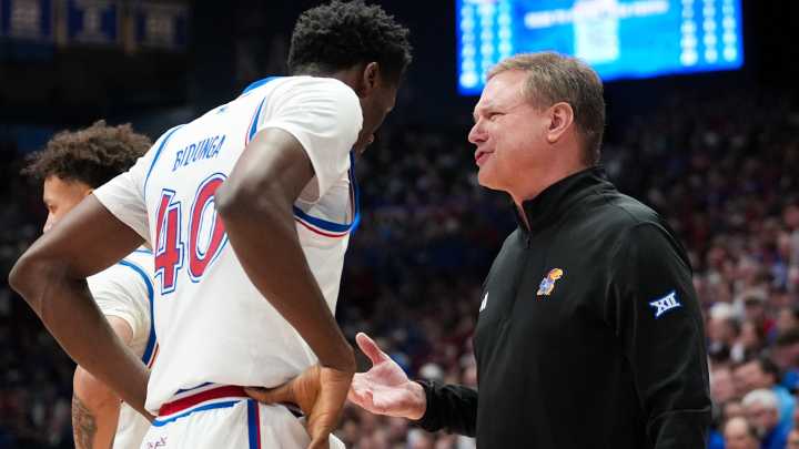 Projecting Kansas basketball's potential starting point in top 25