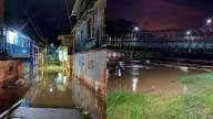 Incrementa Nivel del Río Agua Dulce en el Sur de Veracruz; Autoridades Mantienen Vigilancia