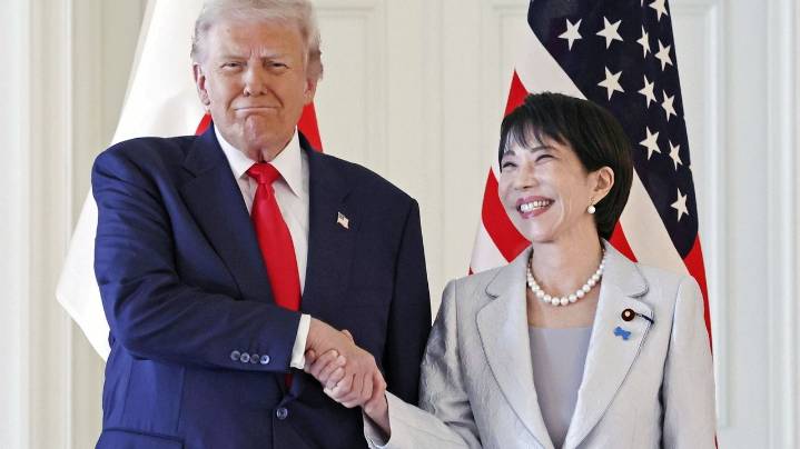 Trump praises Japan's new prime minister, saying US is an 'ally at the strongest level'