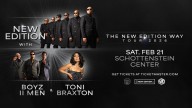 New Edition, Boyz II Men and Toni Braxton set to perform at Schottenstein Center in February