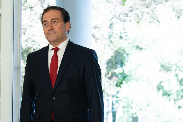 Albares en el Foro de la Paz de París: "El derecho internacional humanitario y los Convenios de Ginebra no son opcionales"