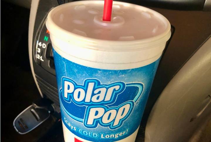 Suspected drunk driver stopped with Bloody Mary in Polar Pop cup