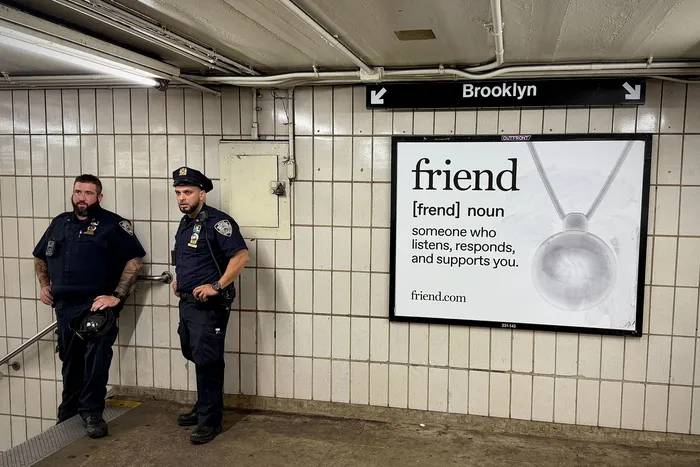 The guy behind those ‘Friend’ ads in the subways is tired of talking to New Yorkers