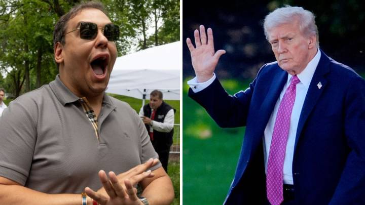 “Dios bendiga a Trump”: el primer mensaje de George Santos tras salir de la cárcel