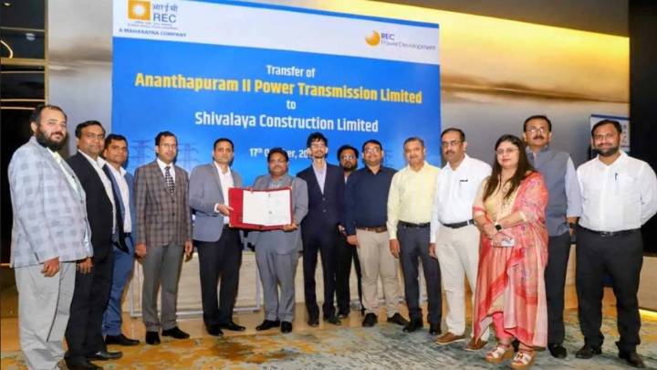 RECPDCL Transfers Ananthapuram II Power Transmission SPV to Shivalaya Construction Ltd