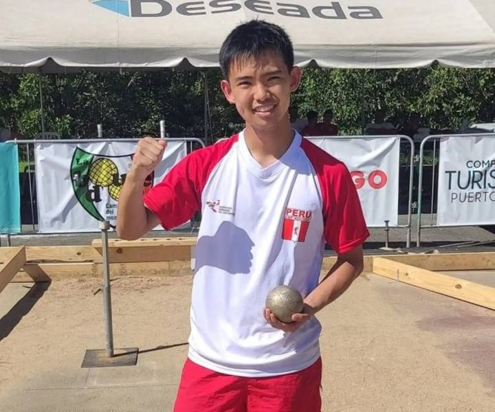 Kenny Ganaja Igei asegura medalla en el Mundial Juvenil de Bochas