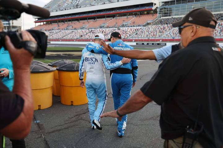 NASCAR Charlotte Roval takeaways: Should Denny Hamlin have let Ross Chastain advance?