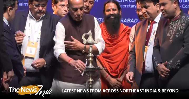 Defence Minister Rajnath Singh inagurates JITO Connect 2025 in Hyderabad