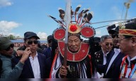 Naga rebel leader Thuingaleng Muivah returns home to Manipur after 50 years