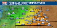 Sunday Forecast: Increasingly unsettled and a little cooler too
