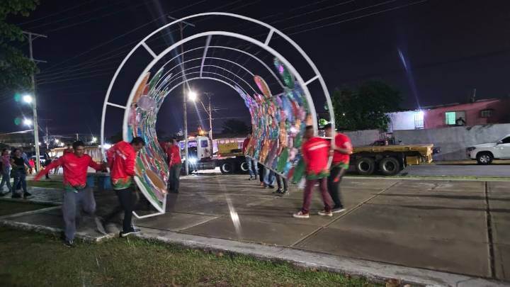 ¡Huele a navidad¡ arrancó decoración de Maturín
