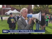 Bill Nye the Science Guy speaks at "No Kings" rally in D.C.