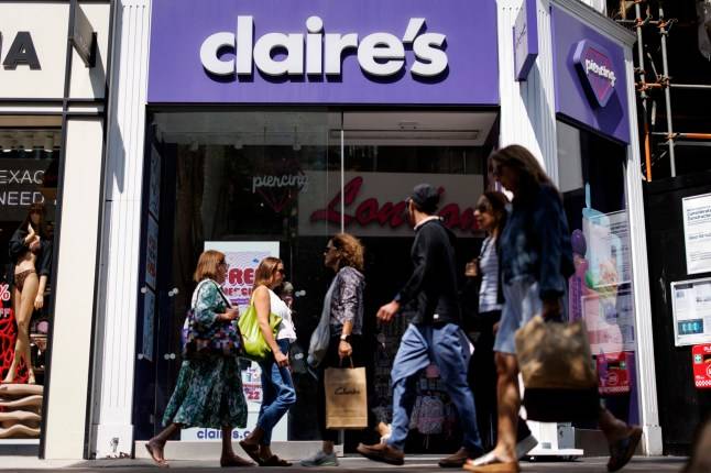Full list of 145 Claire’s Accessories stores shutting as closing down sales start
