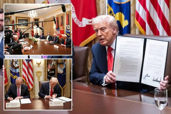 Trump tears into Australian ambassador who badmouthed him while signing rare