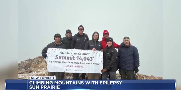 Sun Prairie family climbs mountains to raise epilepsy awareness