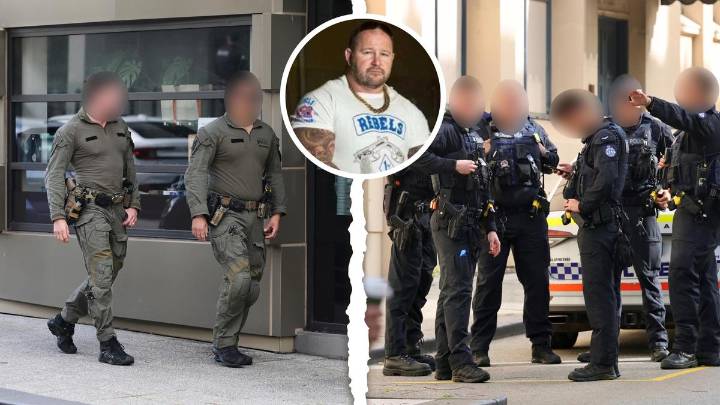 David Pye: Heavily-armed gang crime squad police surround Supreme Court for underworld trial of century