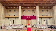 Así ha sido el adiós de las Falleras Mayores de Comunitat Valenciana en Sagunt