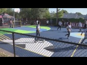 Republic FC celebrates new community court with youth soccer clinic