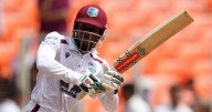 West Indies reduced to 66-5 after India declares at 448
