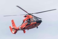 Coast Guard pulls person from water after being spotted by passing ferry