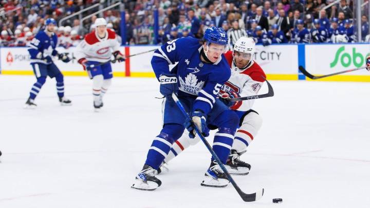 Maple Leafs have made no decision on Easton Cowan’s spot on opening