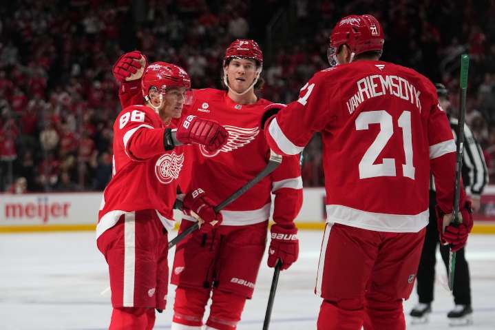 Red Wings navigating tough early slate, but ‘can’t let guard down’