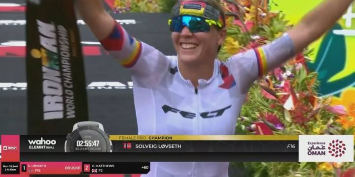 Norway’s Solveig Lovseth conquers Ironman World Championship