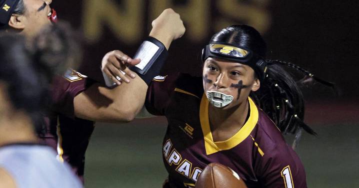 NHS flag football takes down Mountain Lions