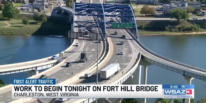 Work to begin tonight on Fort Hill Bridge