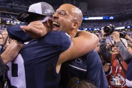 Penn State legend Trace McSorley reacts to James Franklin's firing