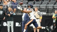 Why Bears' RB Roschon Johnson's helmet looks different than the rest of his Chicago teammates