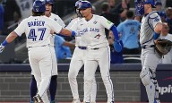 Azulejos apalea a Dodgers 11-4 al iniciar la Serie Mundial