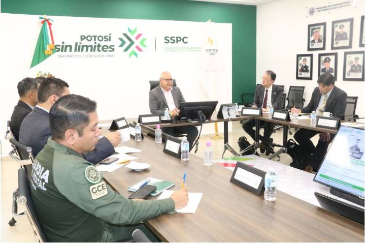 SSPCE comparte estrategia de seguridad con autoridad consular de Japón