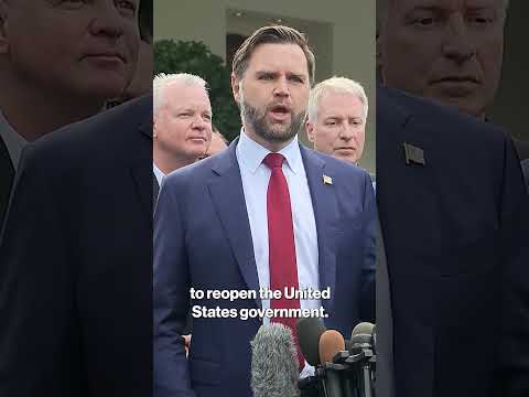 Vance Calls on Dems to 'End the Craziness' of the Gov Shutdown #shorts