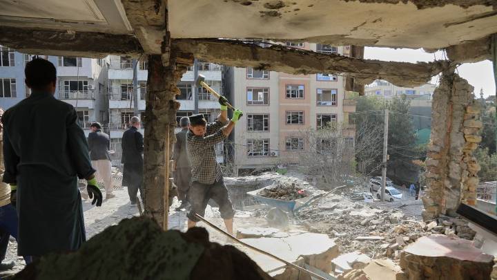 Afghanistan's Taliban government blames Pakistan for twin drone strikes on Kabul