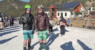 From shorts to steep runs, skiers celebrate A