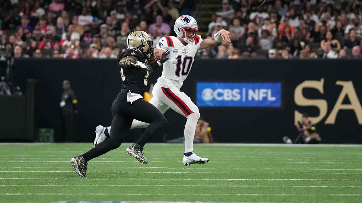 Watch Drake Maye’s Patriots teammates lose it over his ‘flow state’