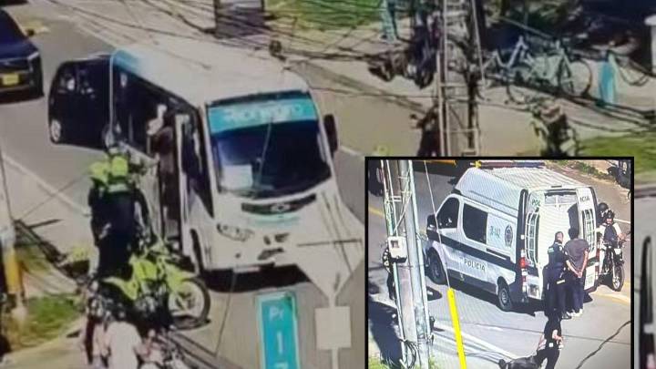 ¡Se iba a volar en un bus! Policía dio detalles de captura de un hombre en Rionegro