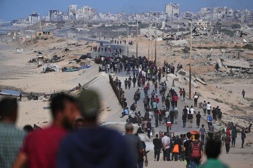 The Latest: Israel and Hamas agree to a ceasefire, release of hostages and prisoners