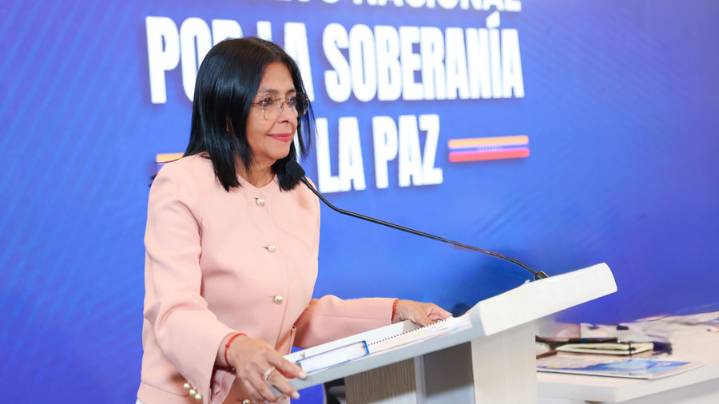 Delcy Rodríguez afirmó que metas de cero emisiones para 2050 no se respetarán