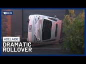 Driver And Passenger Escape Serious Injury After Car Crashes Into Tree In Adelaide