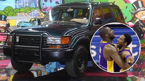 Shaq restores Kobe Bryant's family car with help from Riverside auto shop