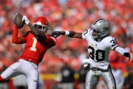 NFL fines Chiefs WR Xavier Worthy for unsportsmanlike conduct vs. Raiders