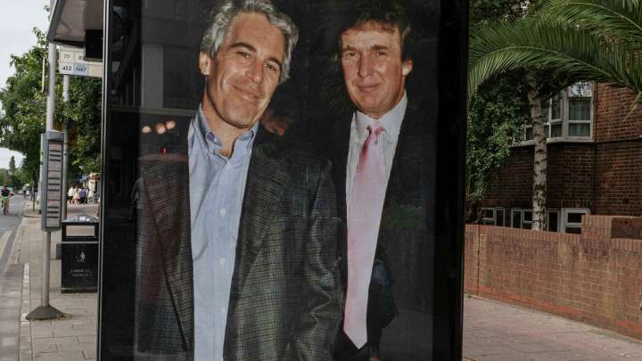 Epstein once showed photos of Trump with topless women, claims author
