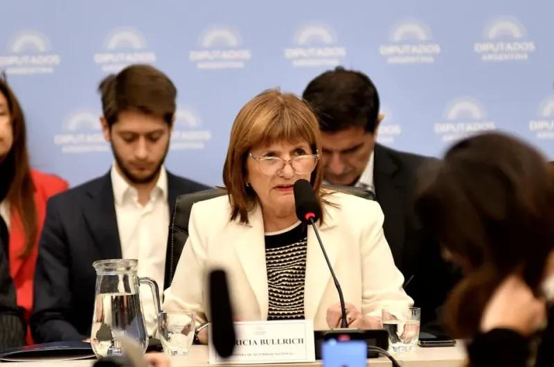 Patricia Bullrich expone en Diputados de la Nación: "Sin seguridad no hay libertad"