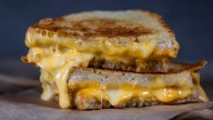 Here's The One True Downside To Air Fryer Grilled Cheese