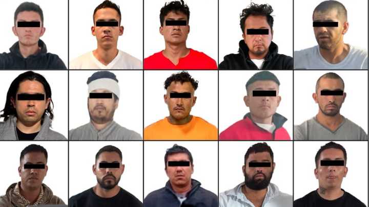 Detiene a 44 personas por robo violento de vehículos; cae objetivo prioritario en Izcalli