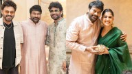 Chiranjeevi celebrates Diwali with Nagarjuna, Venkatesh, and Nayanthara